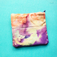 Batik Mermaid, zipper pouch