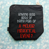 Major Historical Event, small zipper Bag