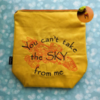 Can't take the Sky from me, Firefly, small zipper bag