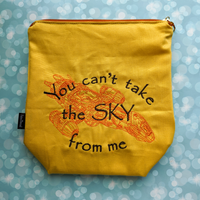 Can't take the Sky from me, Firefly, small zipper bag
