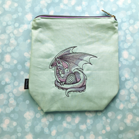 Mother Dragon, small zipper bag