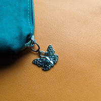 Anti- Social Butterfly, small zipper Bag