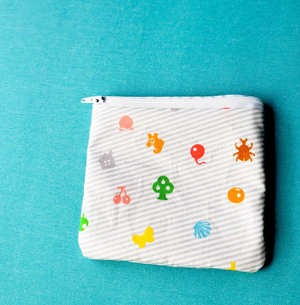 Amiibo, Crossing, Knitting Notion Pouch