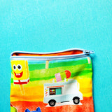 Summer Ice Cream Truck, zipper pouch