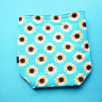 Sunflower, medium project bag