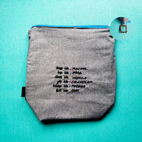 Be Like Friends Television, small zipper bag