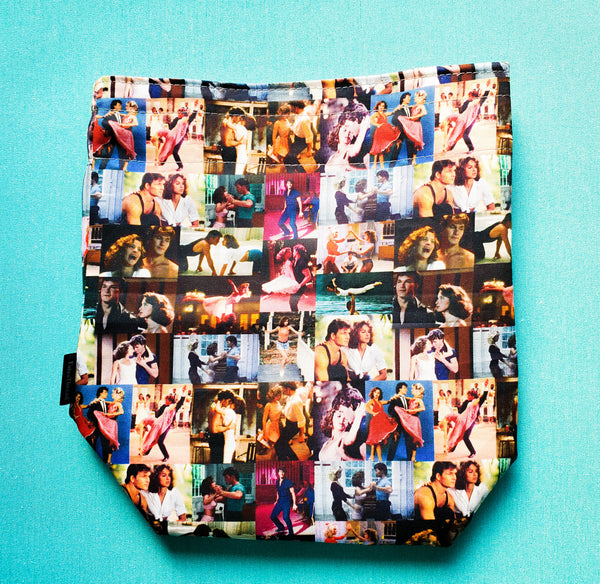 Dancing Collage, small project bag