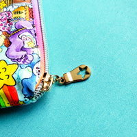 Bear Cartoon, small zipper bag