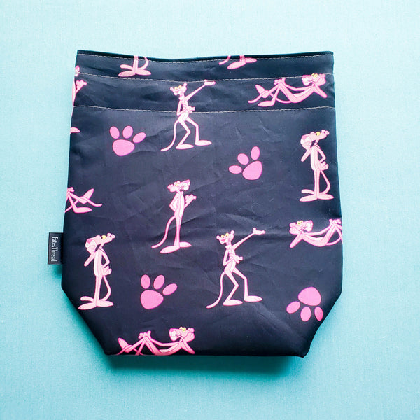 Pink Panther, small project bag