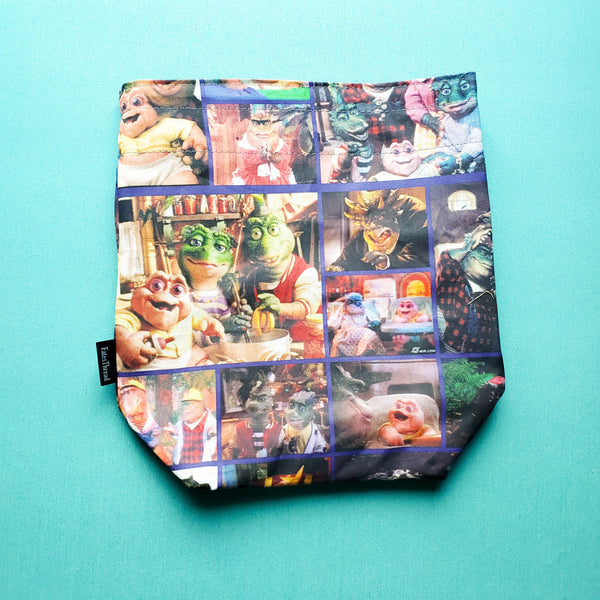 Dinosaur Television show, small project bag