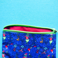 Christmas Foul one and things, Knitting Notion Pouch