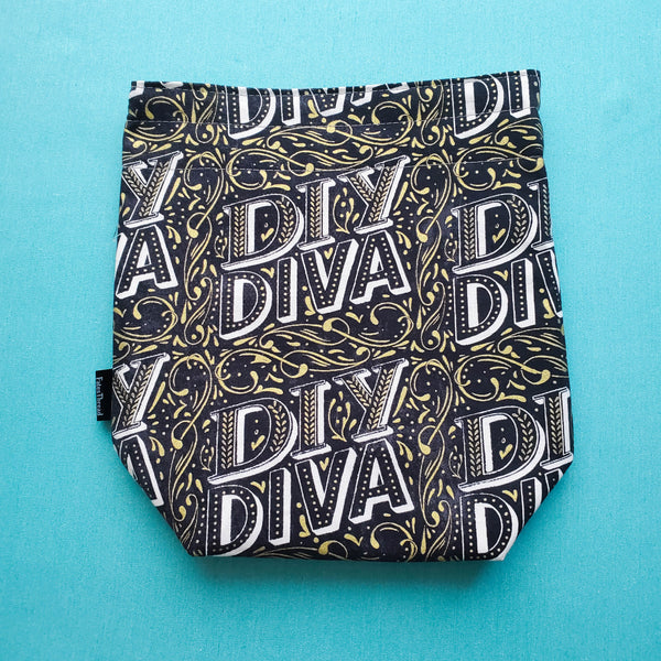 DIY Diva Project Bag, small project bag