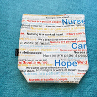 Hero Nurse Quotes, small project bag