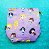 Sailor Chibi, Small Zipper Project Bag