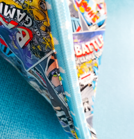 Toy Movie Comics, large zipper bag