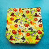King of the Jungle, Lion, small zipper Bag
