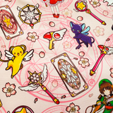 Card Sakura Anime, small zipper Bag