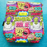 Zombie Graffiti, Small zipper Bag