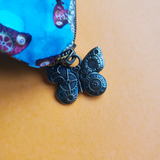Steampunk Butterfly, small zipper Bag