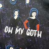 Oh my Goth, medium project bag