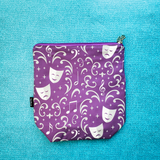 Comedy and Tragedy, Small zipper Bag