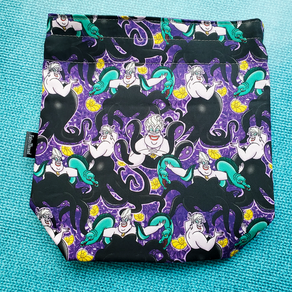 Poor Unfortunate Souls, small project bag