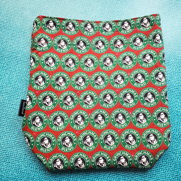 Grinchmas Coffee Blend, small project bag
