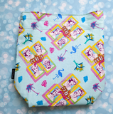 Golden television, Flamingos, small project bag