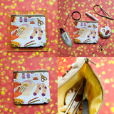 Sugar and Spice and Chemical X, zipper pouch