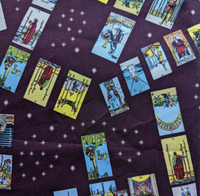 Tarot Cards and Spreads, Death, medium zipper bag