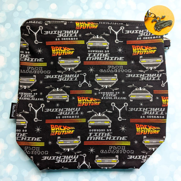 Time Travel Movie, McFly, small zipper Bag