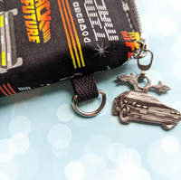 Time Travel Movie, McFly, small zipper Bag