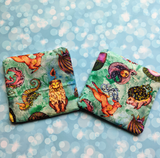 Whimsical Wildlife, zipper pouch