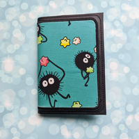 Teal Sprites, Notebook Cover