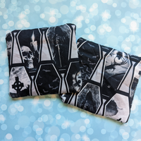 Coffins and Skeletons, Zipper pouch