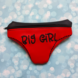 Big Girl Panties in Red, Notion Pouch, crochet hook case