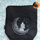 Cozy Moon, small zipper Bag