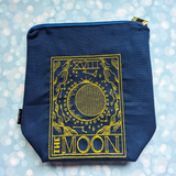 Moon Tarot, small zipper Bag
