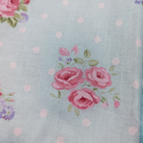 Pastel Roses, small project bag