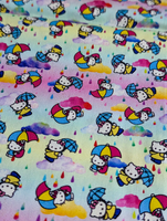 Umbrella Kitty- Fabric Destash 38" Wide X 36" Tall