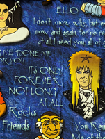 Labyrinth Quotes- Fabric Destash 56" Wide X 42" Tall
