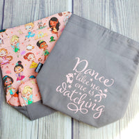 Ballet Princess Bag, small project bag