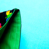 Rainbow Shamrock Bag, small project bag