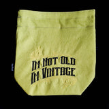 I'm not old, I'm vintage, small project bag