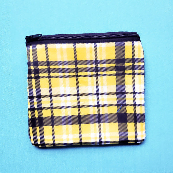 Plaid Knitting Notion Pouch