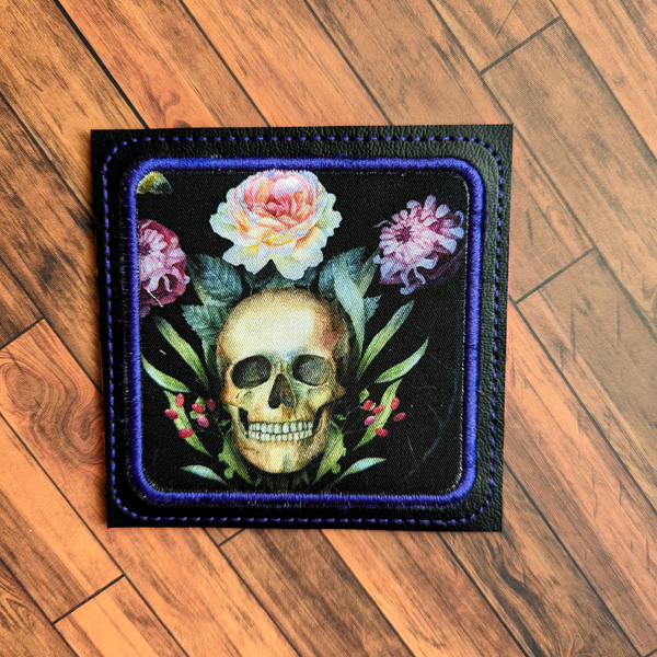 Floral Skull, Coaster