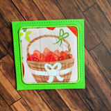 Strawberry Basket, Coaster