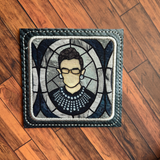 RBG Stained Glass, Coaster