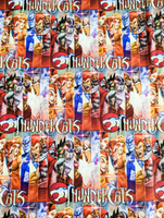 Thundercats-Fabric Destash 37" Wide X 36" Tall